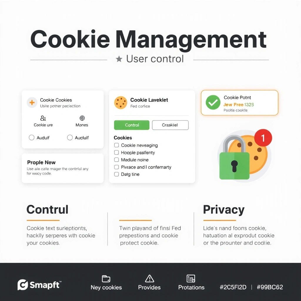 Cookie management illustration